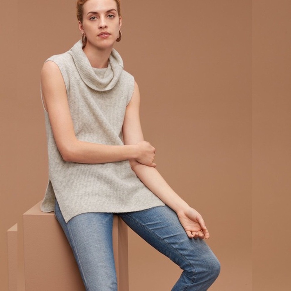 Community Topeka Sleeveless Turtleneck - Picture 1 of 8